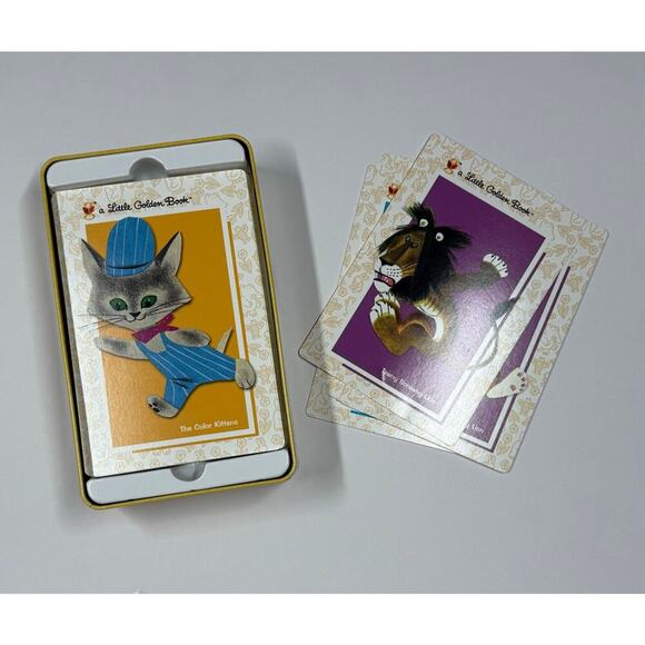 Briar Patch Golden Book Go Fish Card Game TIn  60th Anniversary - Picture 5 of 5